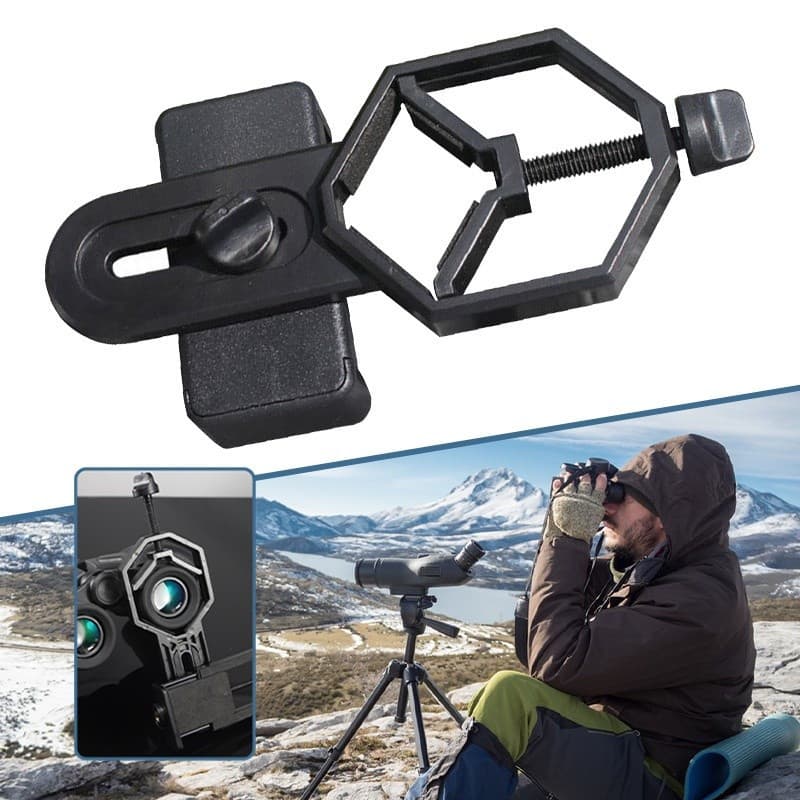 Adaptador de Suporte de Montagem Universal para Telescópio de Telefone Móvel