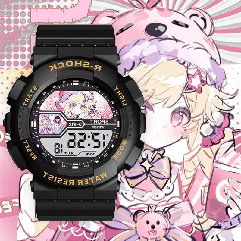 Grupo de ação sobrenatural Alice Allen mercadoria relógio esportivo infantil cronógrafo relógio eletrônico presente de a