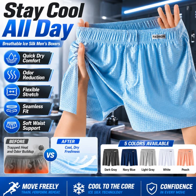 Roupa Íntima Plana De Seda Gelada Sem Costura