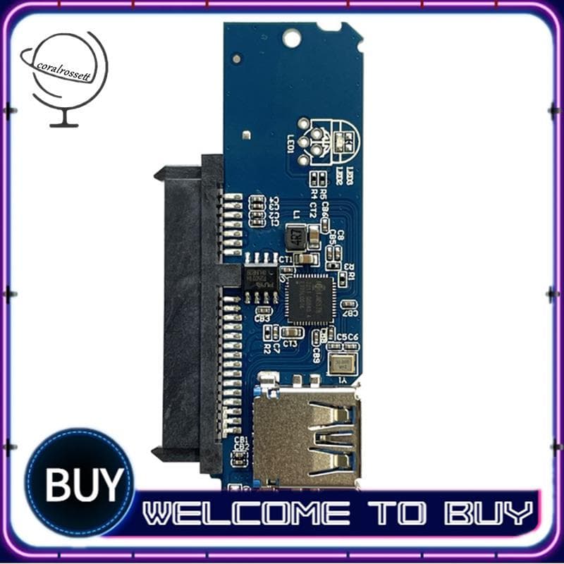 Conversor HDD SATA Para USB 3.0 De 2.5 Polegadas , Disco Rígido Externo Adaptador De Cartão De Expansão Apenas SSD