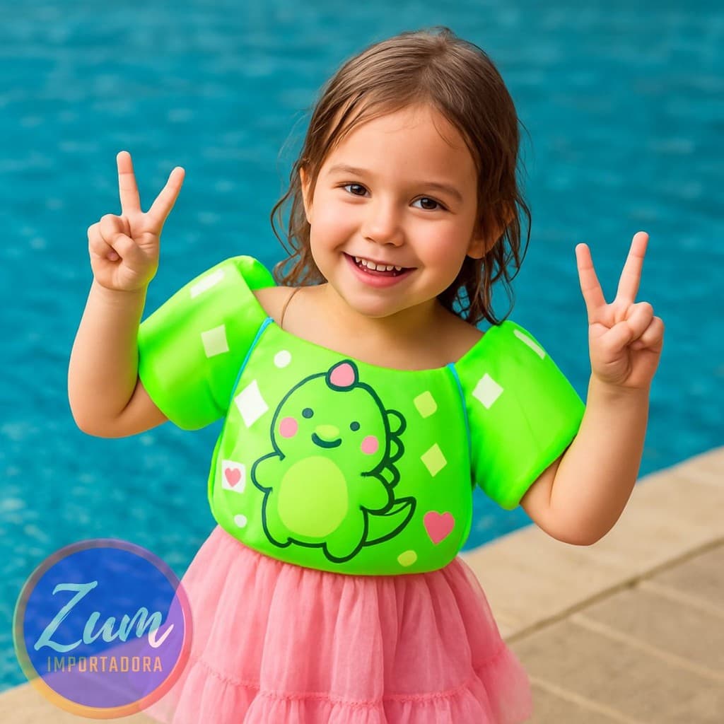 Boia Colete Isopor Flutuador Infantil Não Fura Diversas Estampas