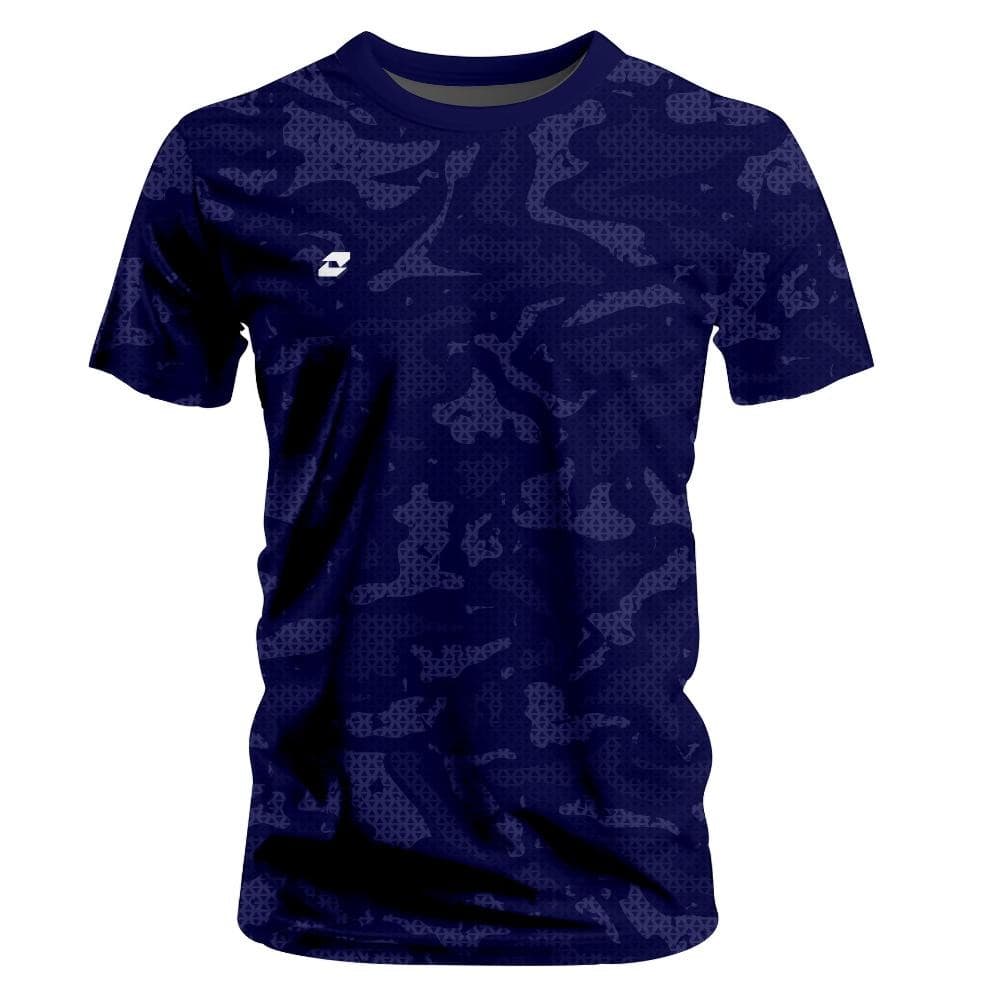 Camiseta Camuflada Masculina Dry Fit Leve Treino Academia Corrida Trilha