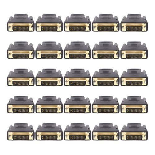 Kit De 45 Adaptador Hdmi Fêmea Para Dvi-d Macho 24+1