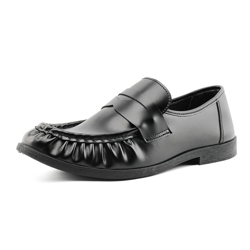 [CESIVEAR]2025 Outono Novos Mocassins Masculinos Estilo Britânico Slip-On Estilo Preguiçoso Calçados Casuais Versáteis d