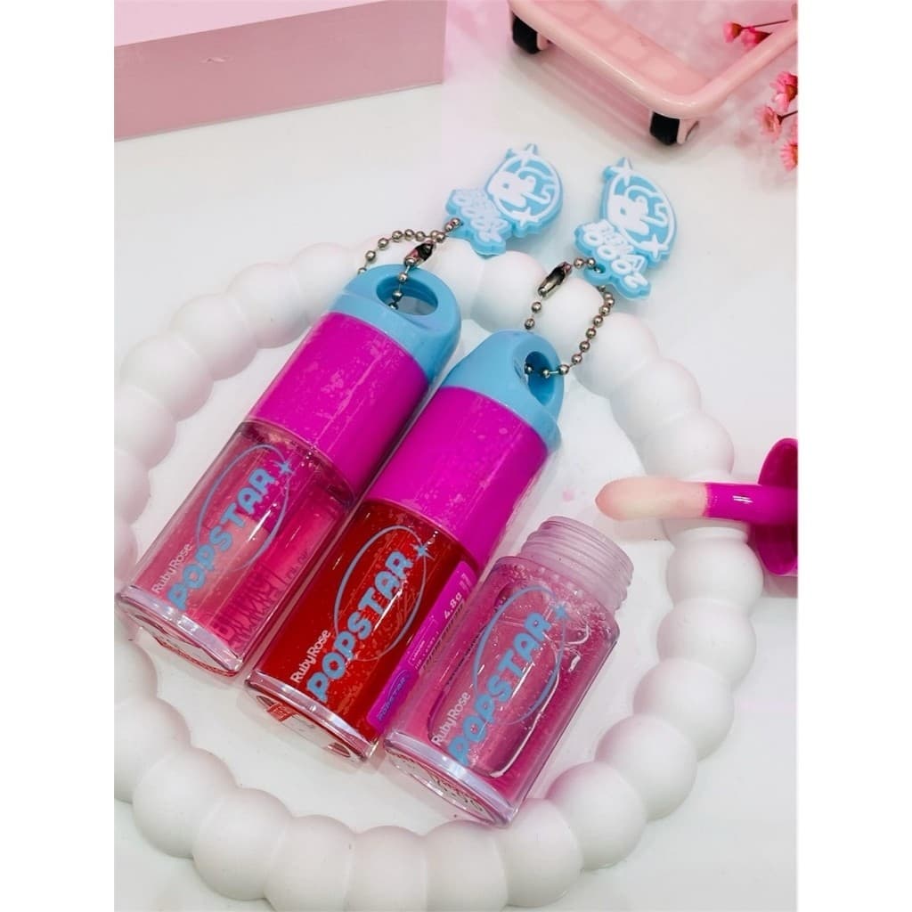 Óleo Labial Hidratante Ruby Rose – Lip Oil Gimme Bling Popstar Brilho Radiante
