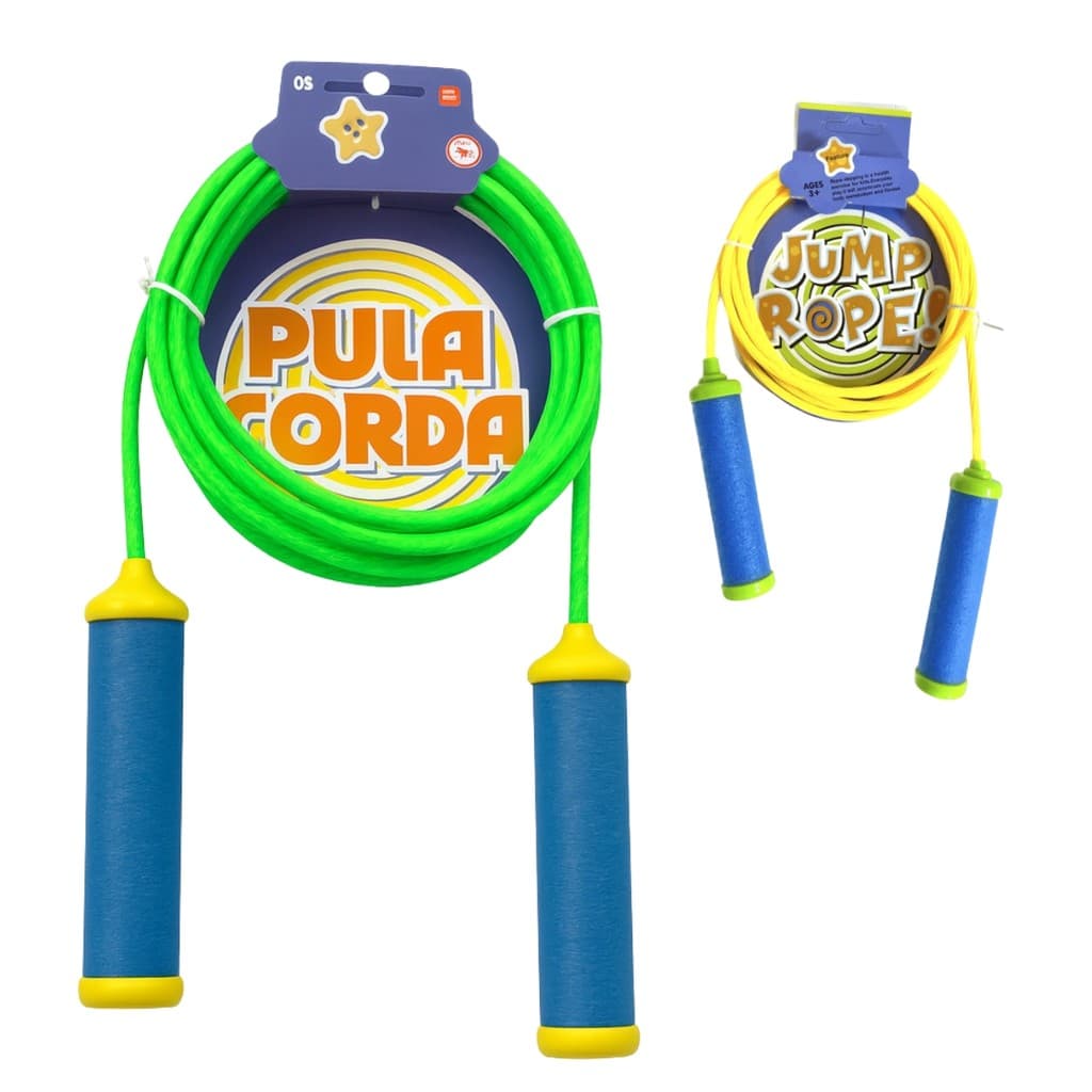 Corda de Pular Esportiva Infantil Leve e Resistente