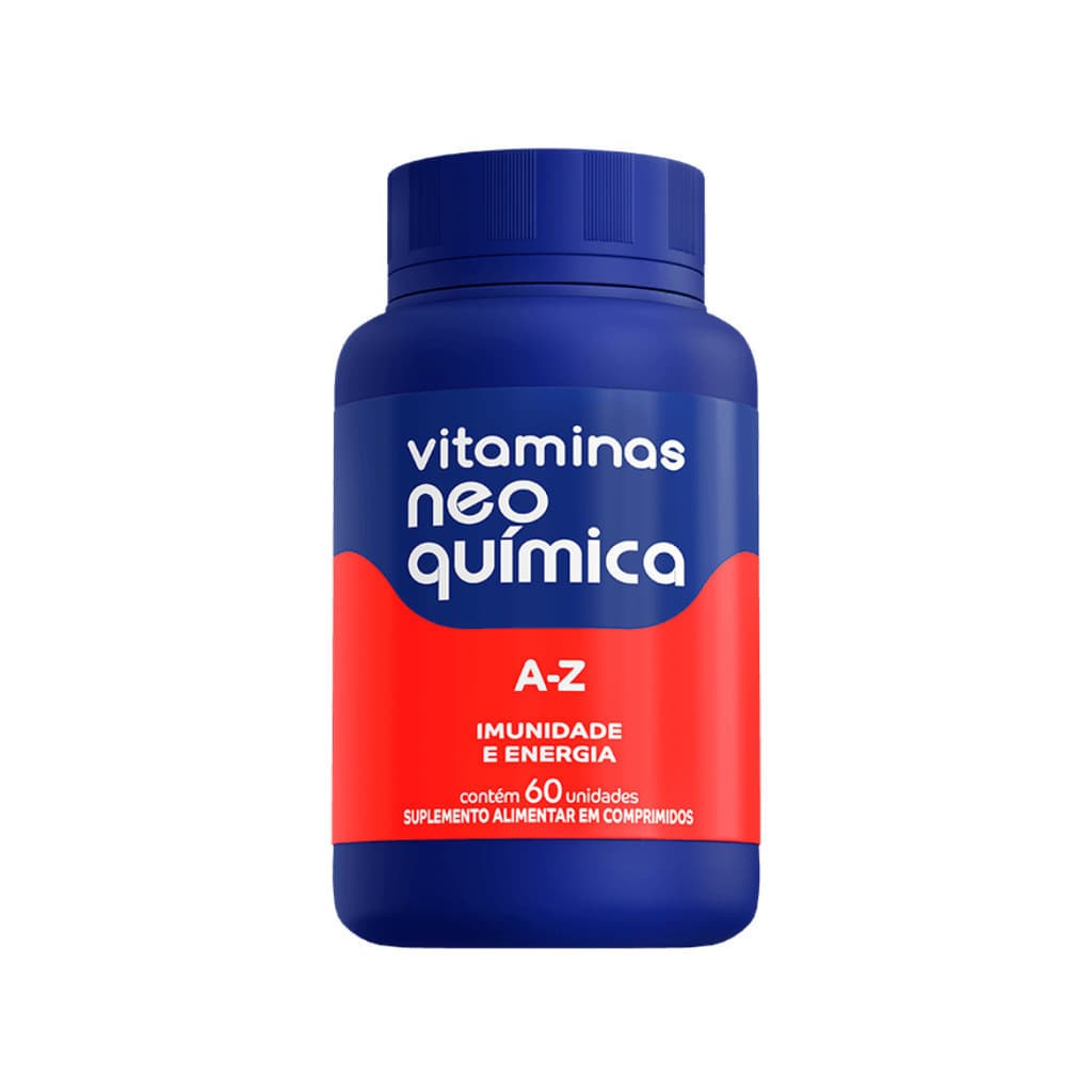 Vitaminas A-Z Neo Química 60 Comprimidos