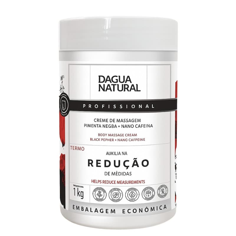 Redutor de Medidas Pimenta Negra Creme 1kg D’água Natural