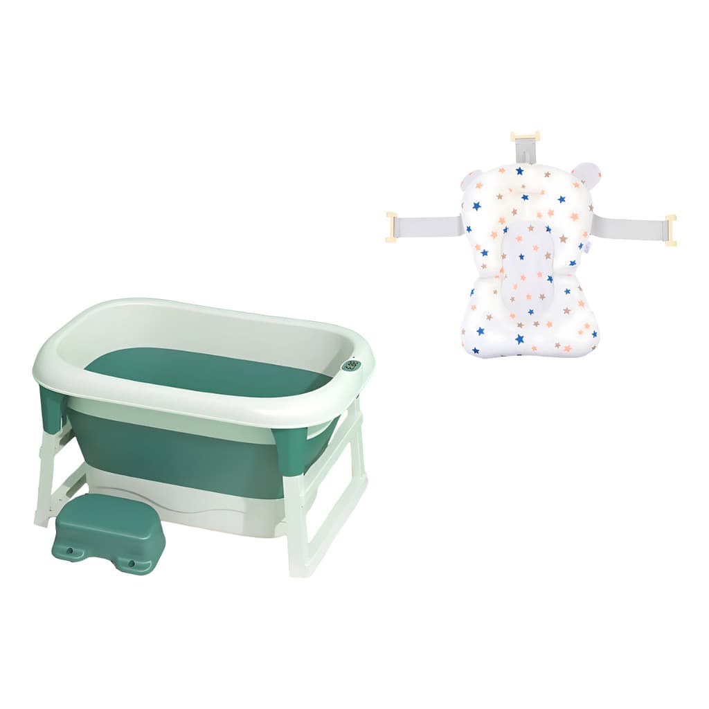 Banheira Ofurô 0-24m Infantil Tibaby Com Cama E Termômetro