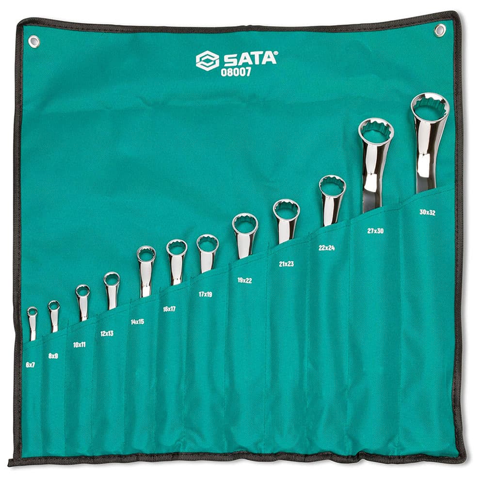 Jogo de Chave Estrela 6mm a 32mm com 12 peças SATA ST08007SJ