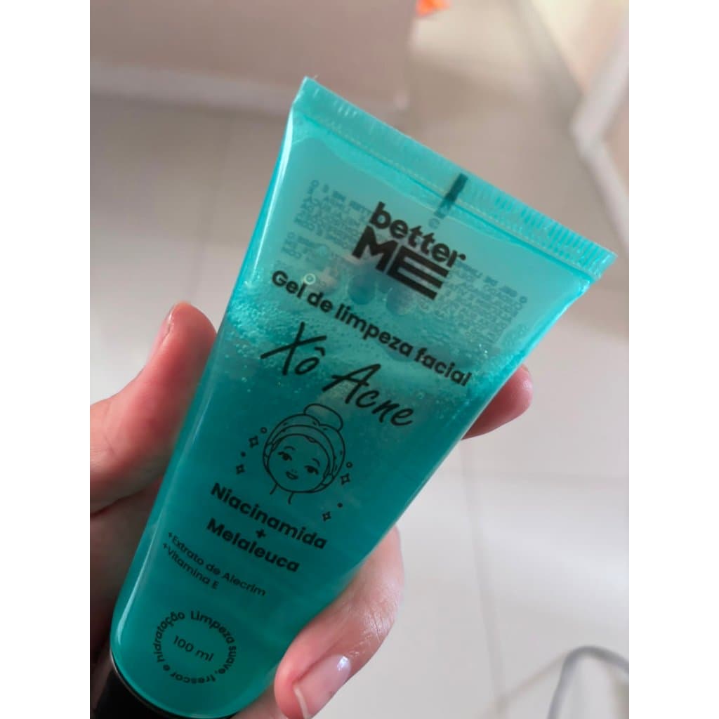 Gel De Limpeza Facial - Xô Acne