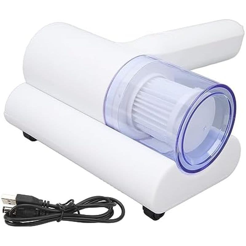 Aspirador De Pó De Cama Buachois , Sucção De 20000Pa Mini Portátil Poderoso , Colchão Sem Fio Recarregável USB Para Limp