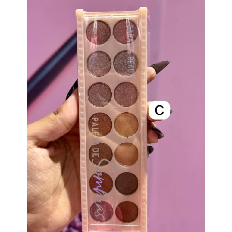 PALETA DE SOMBRAS SARAH´S BEAUTY