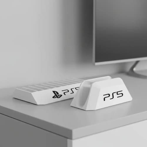 Kit Suporte Organizador Para 10 Jogos E Porta Controle Ps5