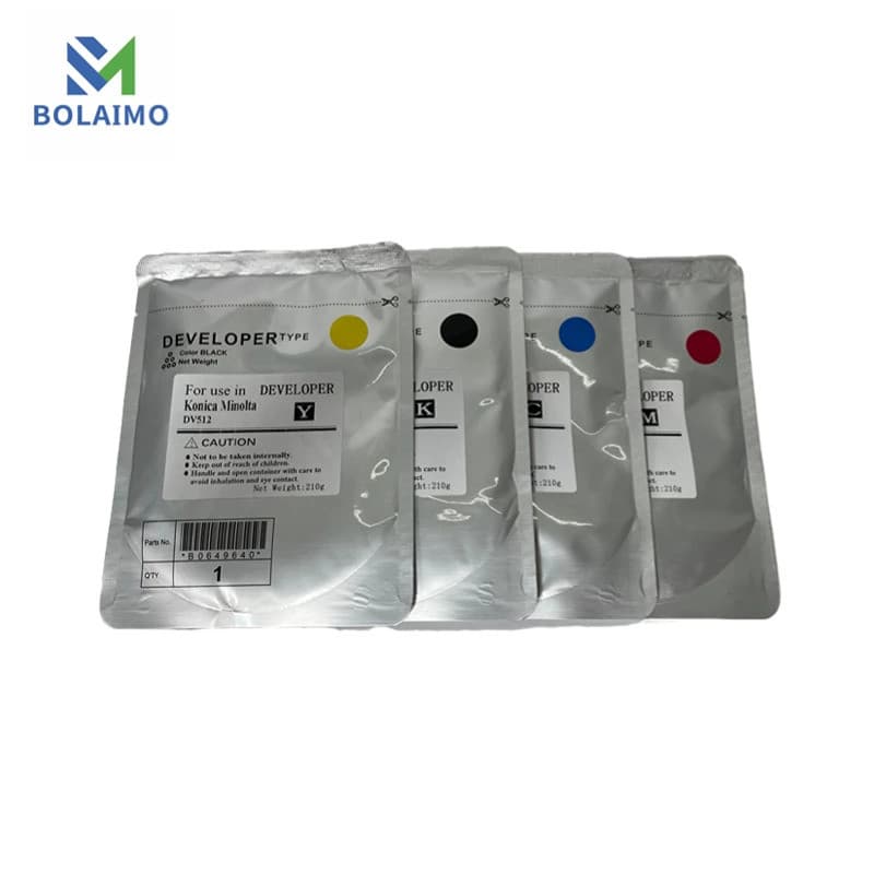 1 Pçs DV512 C224 C284 Pó Desenvolvedor Para Konica Minolta C224 284 364 454 554 C284 C364 C454 C554 C554e Importação De