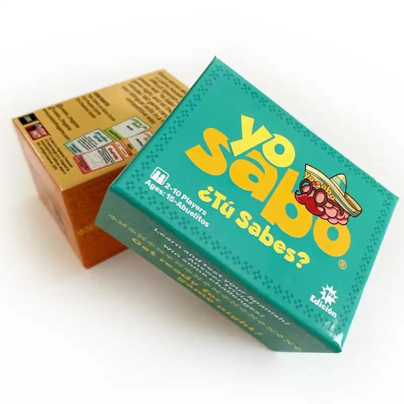 Yo Sabo The Game - Novo Jogo de Cartas Latino para Noites de Jogos em Família (Não é o Jogo Sabo, é o Jogo de Cartas Yo