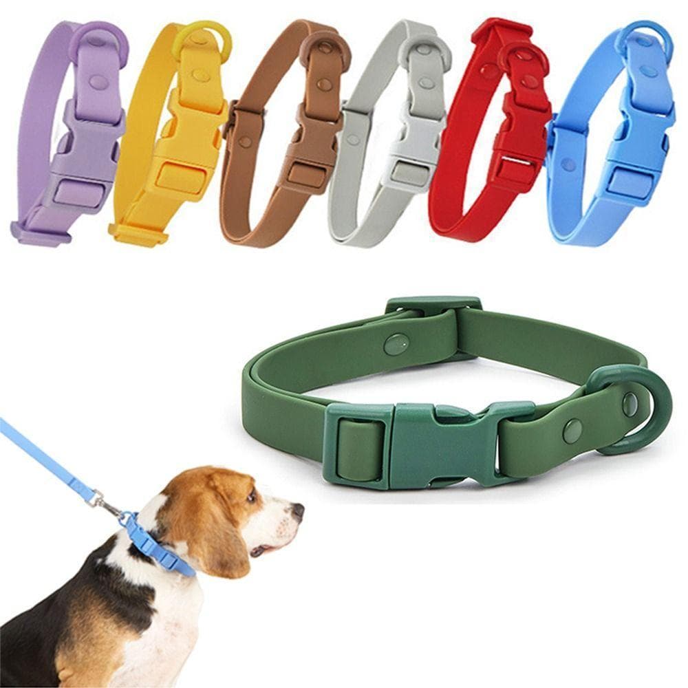 Coleira Para Animais De Estimação , Impermeável Com Fivela De Liberação Rápida Ajustável , Corrente De Segurança Confort