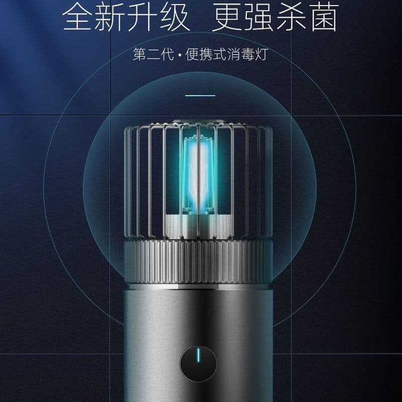 Qionghai City Wuqiao Comercial Co., Ltd. Shellette lâmpada de desinfecção do carro doméstico portátil ultravioleta ozôni