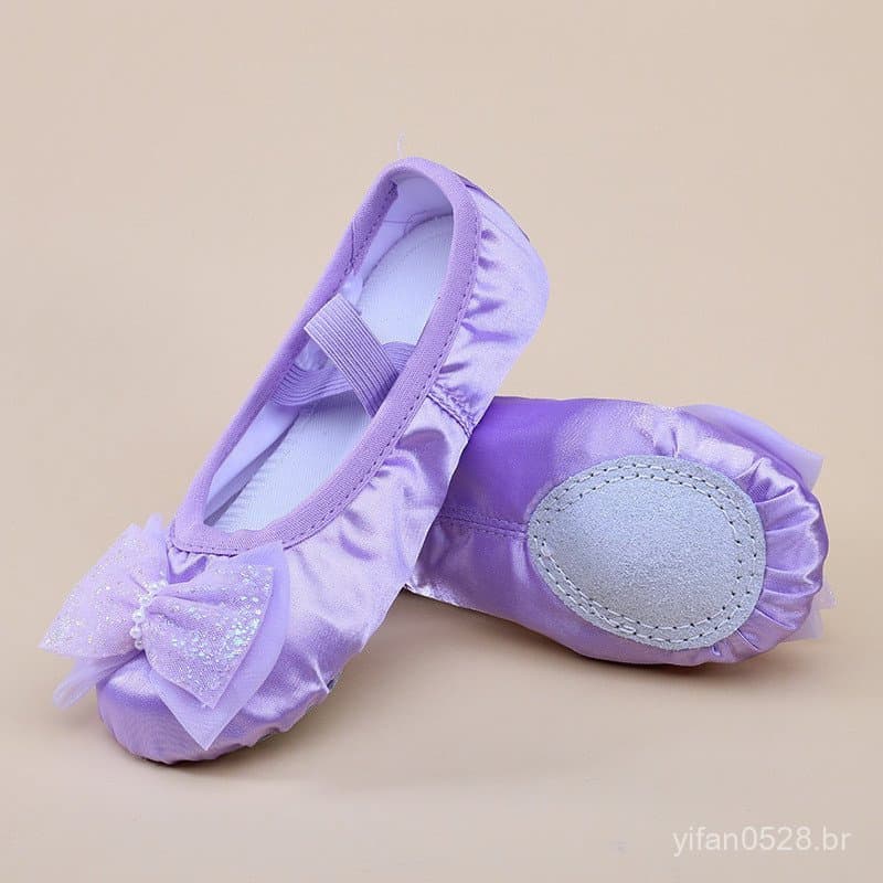2024 Novo Estilo Sapatos de Dança para Meninas Sapatos de Dança Soft Sole Practice Body Cat Claw Shoes Desempenho no Pal