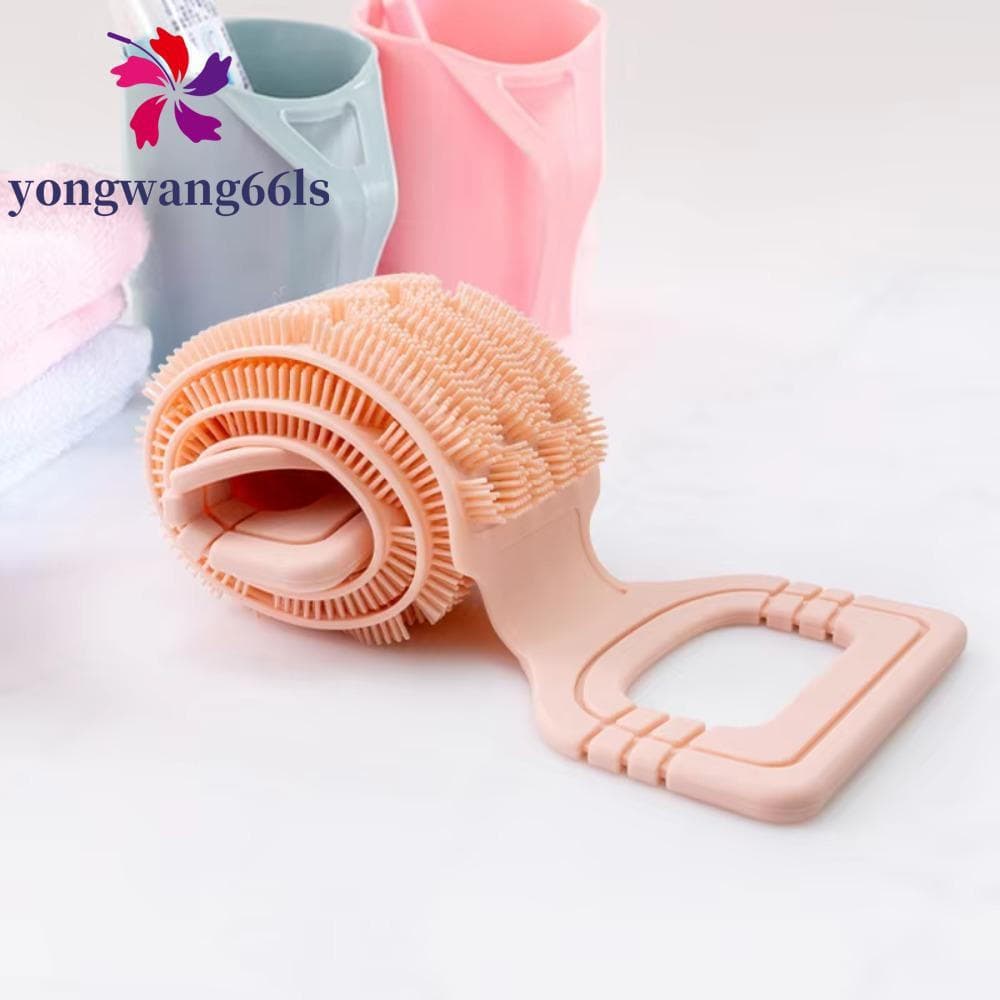 Cinto Purificador De Banho YONGWANG , Toalha De Purificação Traseira De Silicone Dupla Face Estendida De Tira Longa