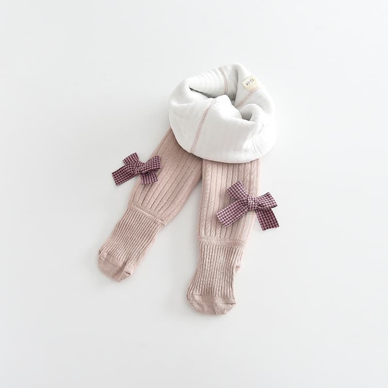 Inverno Meninas Bonito Bowknot Algodão Crianças Meia-Calça Recém-Nascido Da Criança Do Bebê Collants
