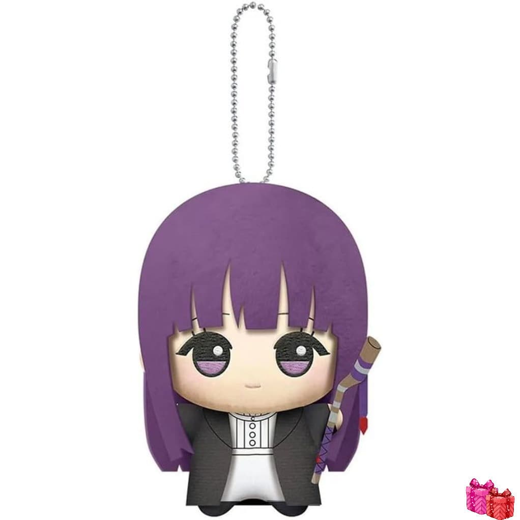 Chaveiro De Pelúcia Anime Frieren Fern Stark-Mini Pingente De Estatueta De 10 Cm , Bolsa Fofa , Presentes De Decoração D