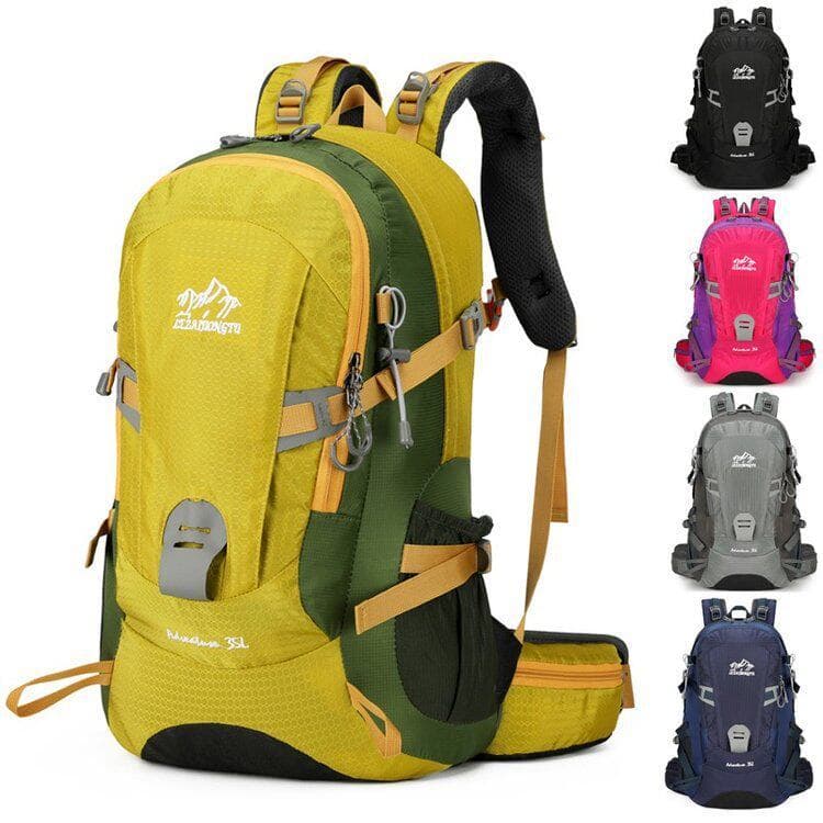 [Selecionado] Mochila Outdoor para Homens e Mulheres, Grande Capacidade, Mochila Leve para Caminhada, Mochila de Trekkin