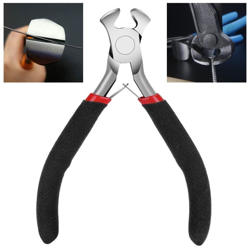 zzz Alicate De Corte Final Carpinteiros Pinças Extrator De Unhas Ferramenta Removedor De 4 5 Mini Para Fazer Jóias DIY