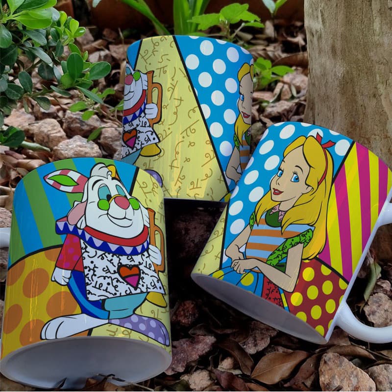 Caneca personalizadas Disney Color Edição Pop Art