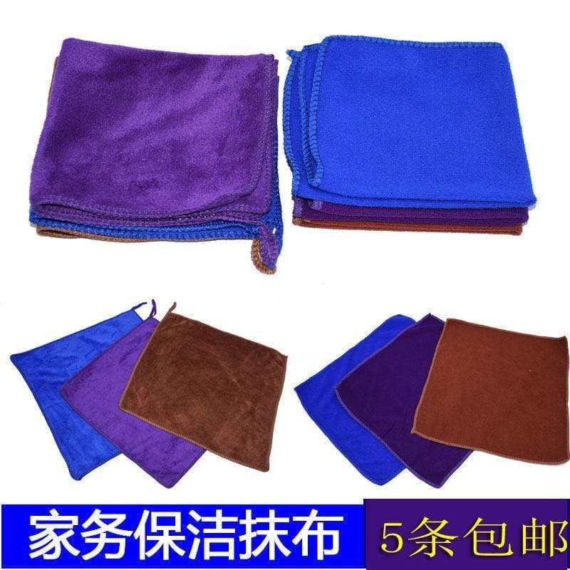 Lote barbearia uso salão de beleza Baotou toalha de fibra engrossado Super absorvente especial toalha de cabelo seco pan