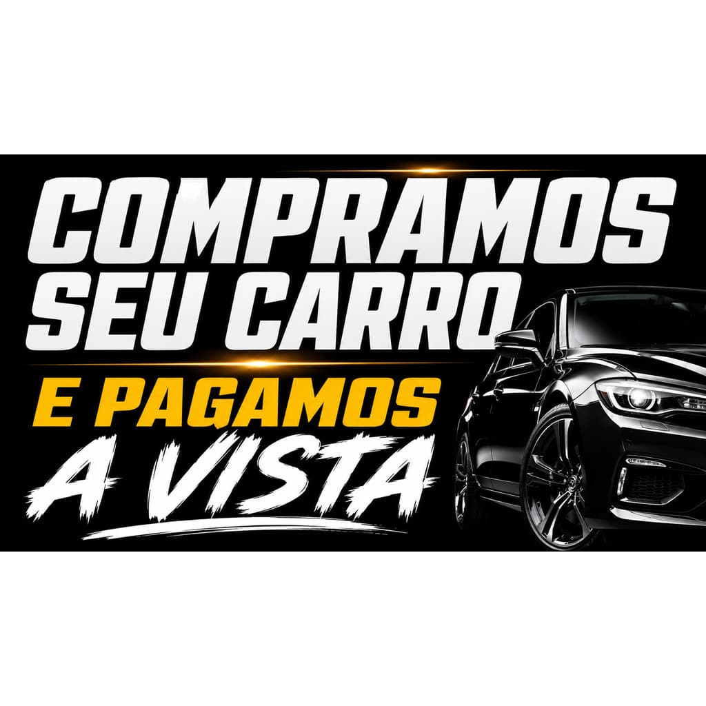 BANNER BANDEIRA  SEU CARRO   90X50 CM 4 ILHOIS qualidade