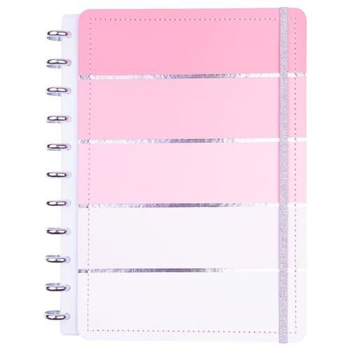 Caderno Grande Capa Dura Disco Organizador Paginas Reposicionaveis Ideal Estudo Trabalho