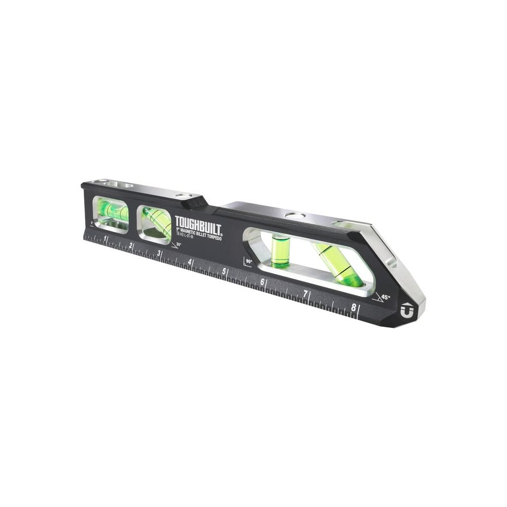 Nível Torpedo 23cm Magnético 4 Bolhas 4 BOLHAS 9" TB-H2-L-9T-M - TOUGHBUILT