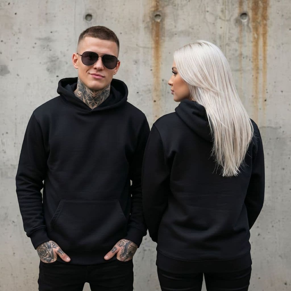 Blusa De Frio Moletom Canguru Com Capuz Liso Casaco Unissex Macio