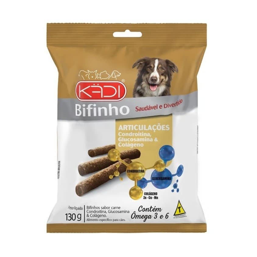 Petisco para cães bifinhos para articulações Kadi 130g