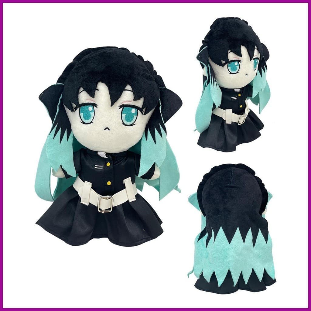 Brinquedos de Pelúcia Muichiro de Demon Slayer, Almofada Muichiro, Boneca de Pelúcia Muichiro, Decoração de Casa de Pelú