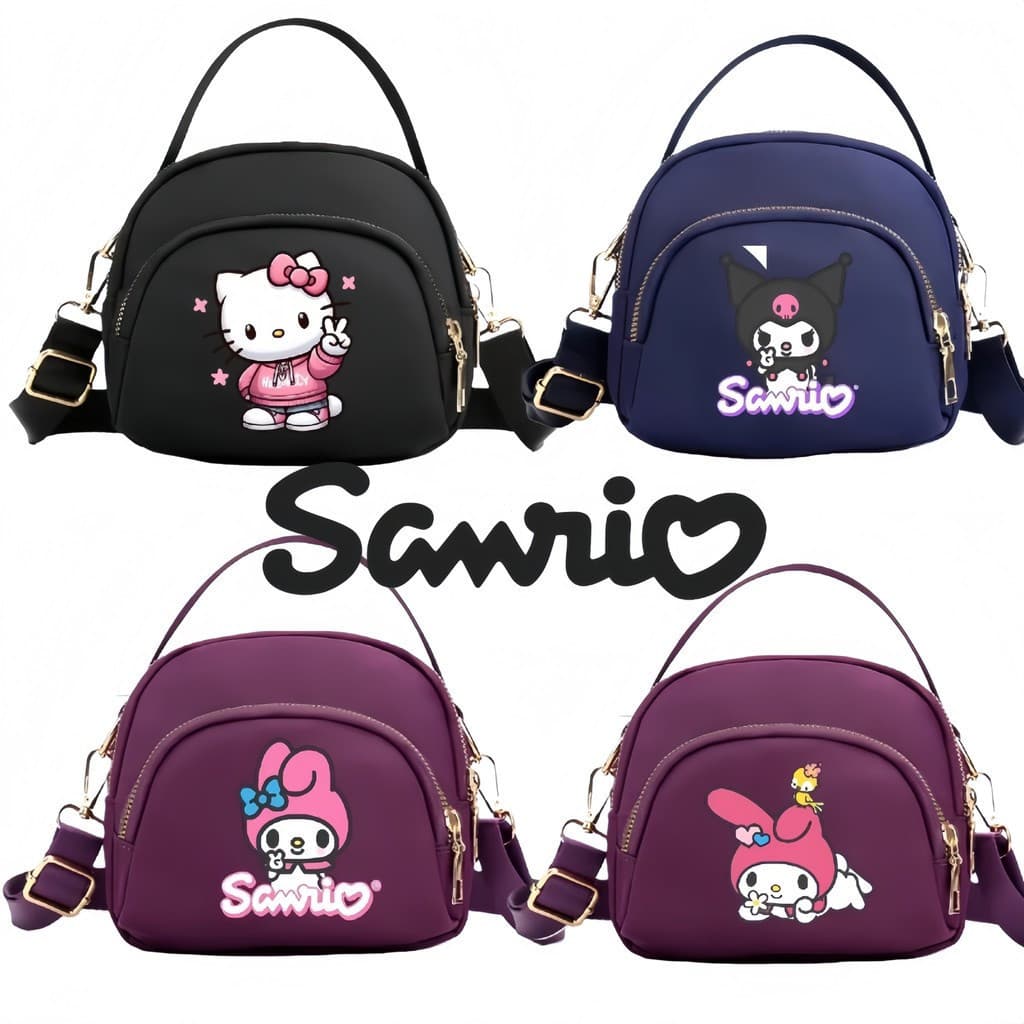 Bolsa Transversal Multifuncional Pequena para Celular Hello Kitty para Mulheres IPVN