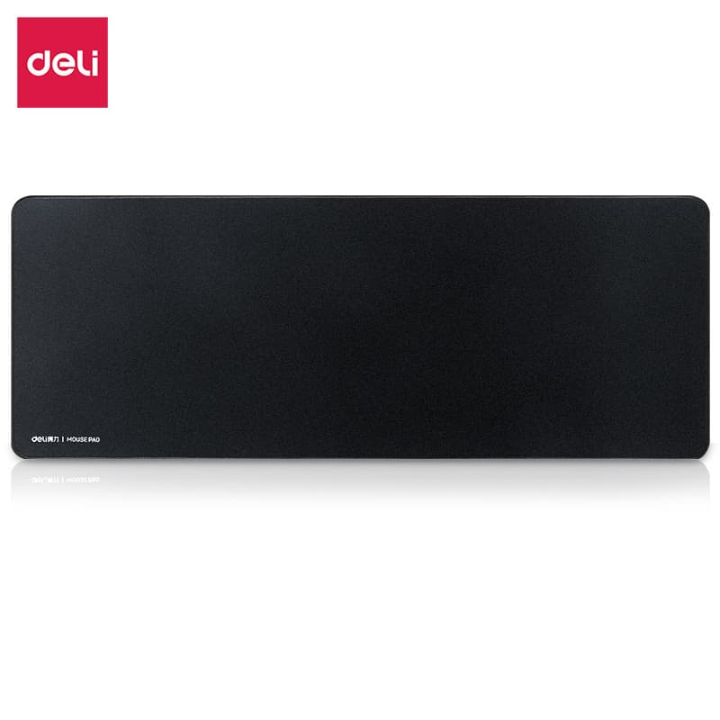 Deli 83002 costura grande mouse pad confortável doméstico suave durável engrossado mouse pad mesa