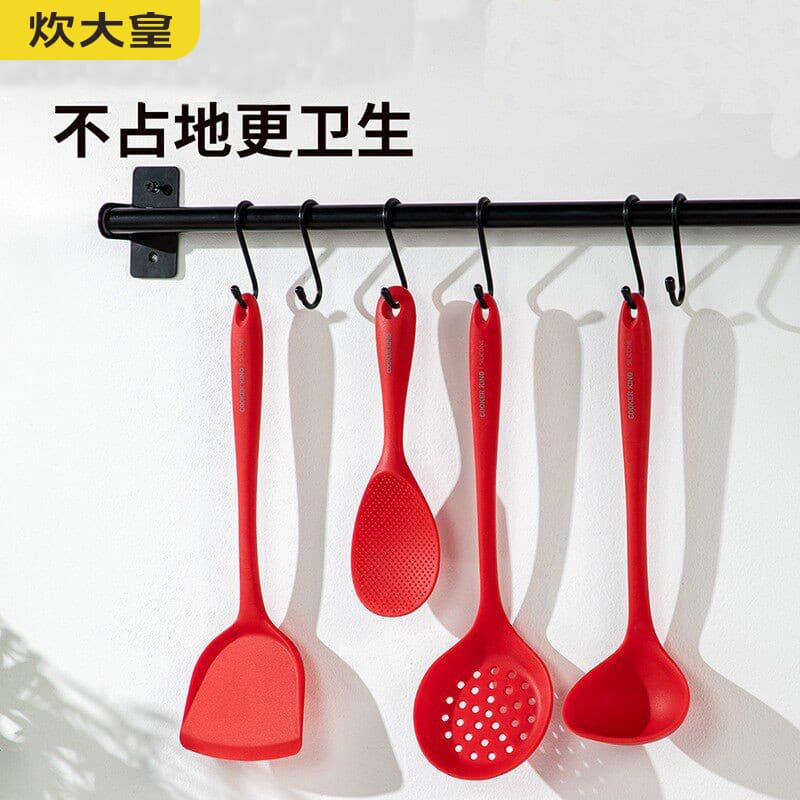 Cozinhar King Panela Antiaderente Espátula de Silicone Especial Colher de Sopa Coador Panela de Arroz Espátula de Arroz