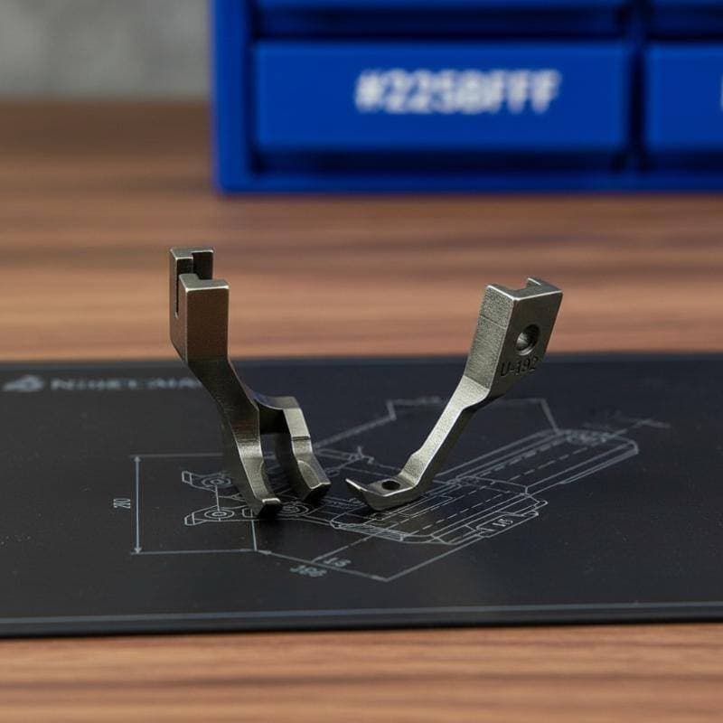LKBG > U192 U193 Calcador De Caminhada De Alta Compatibilidade Acessório De Máquina De Costura Síncrona Industrial Para