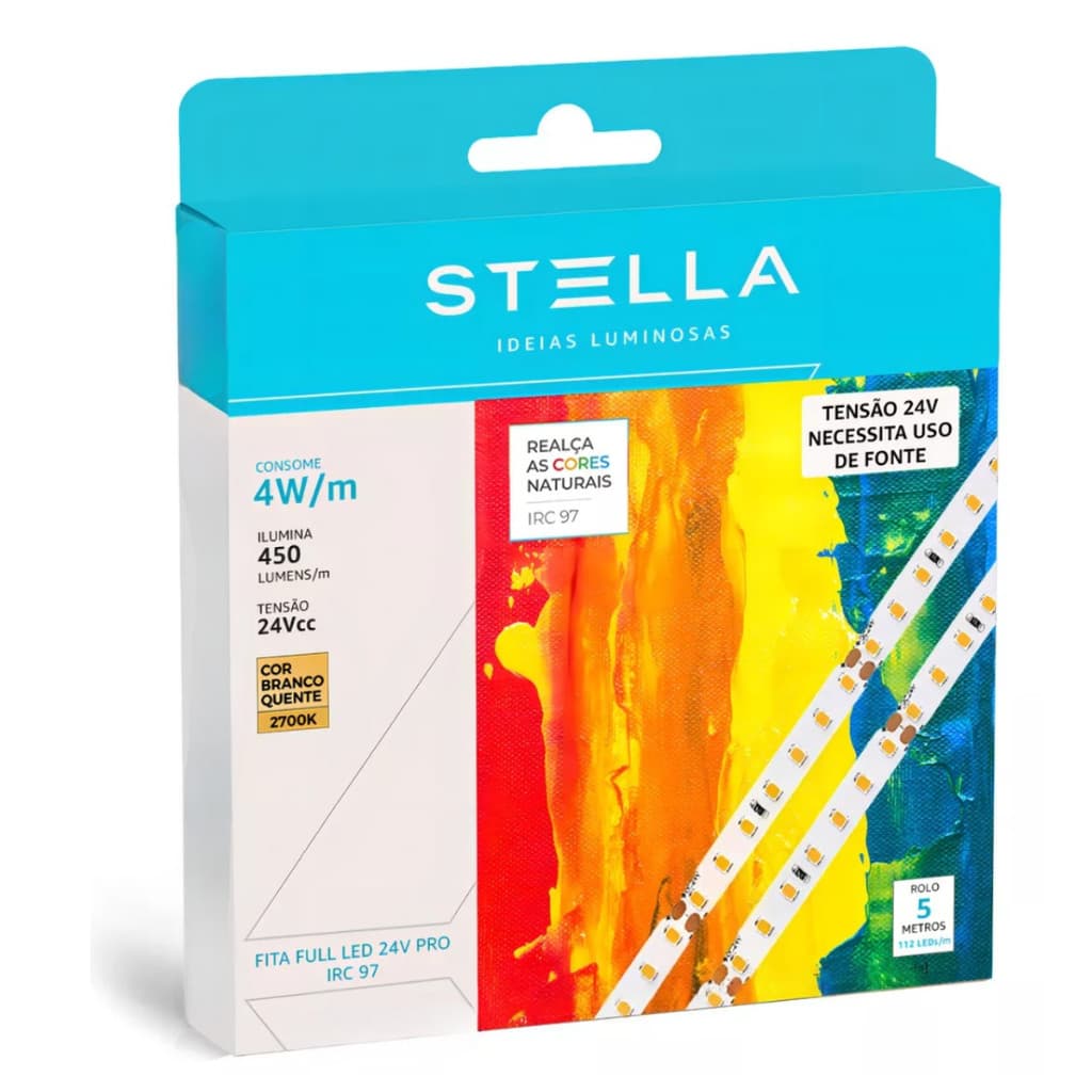 FITA FULL LED PRO 04W 2700K 24V 5MTS STL21831/27