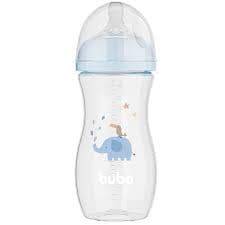 MAMADEIRA EASY FLOW ELEFANTE AZUL 330ML BUBA