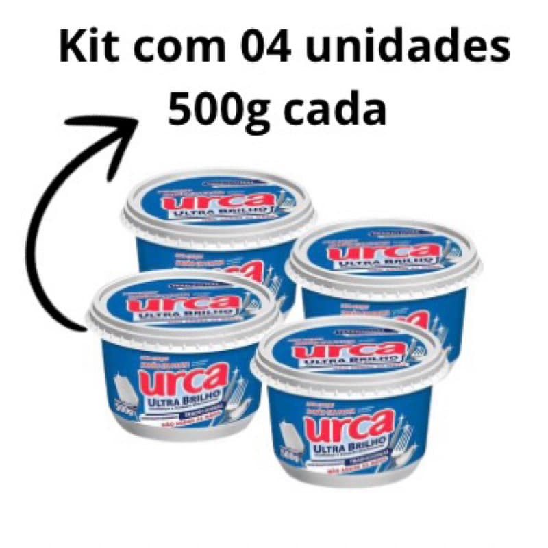 KIT SABÃO EM PASTA URCA 500g CADA