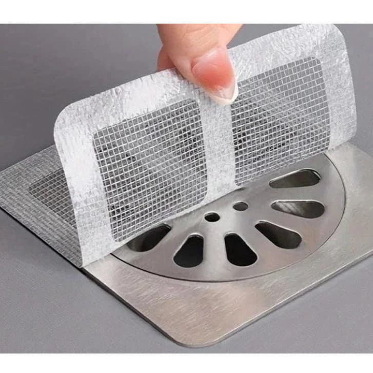 Kit 10 Tela Protetor Adesivo Para Ralo Banheiro Cozinha Tela Adesivo