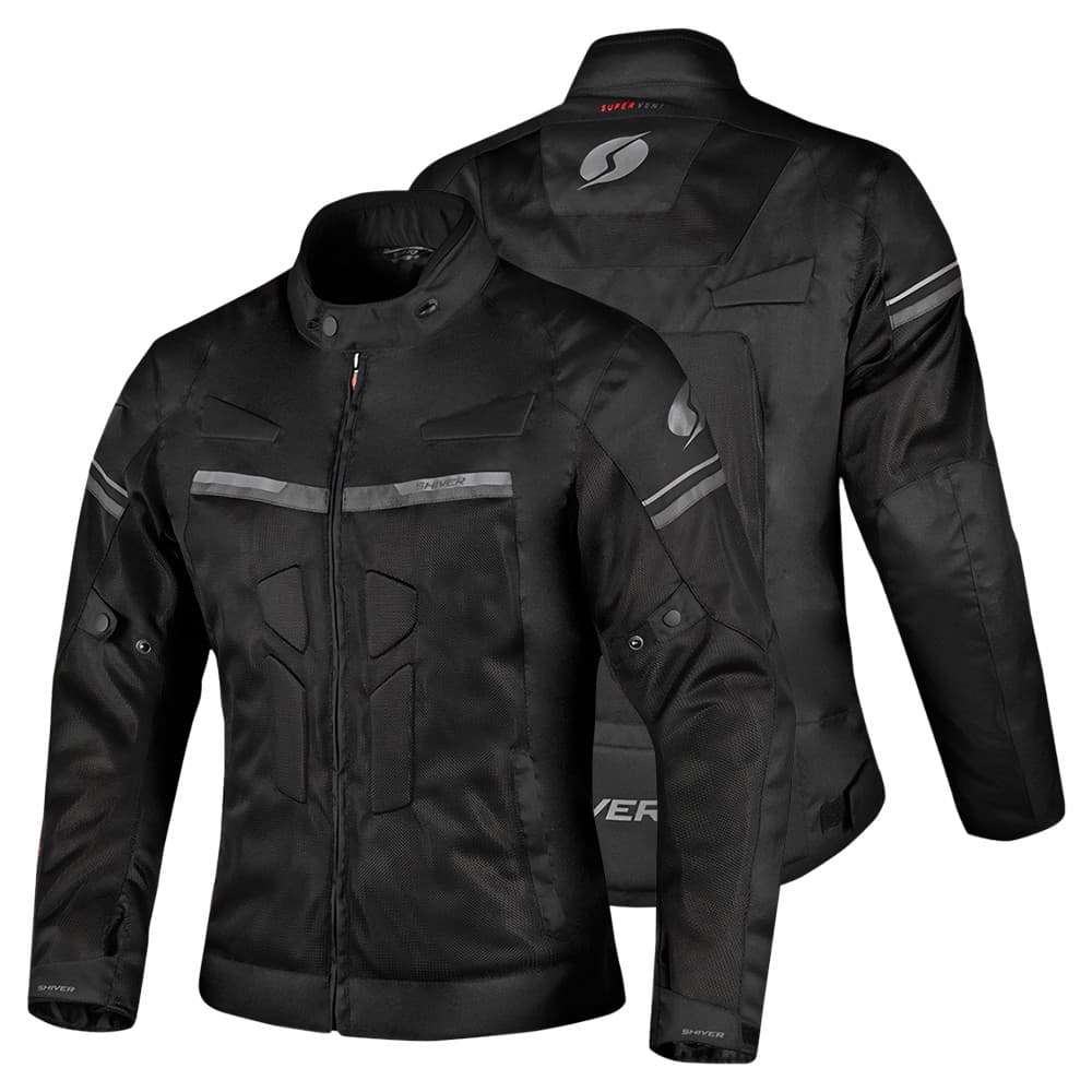 Jaqueta Super Vent Shiver Impermeável Com Proteção Masculina Motociclista Motoqueiro