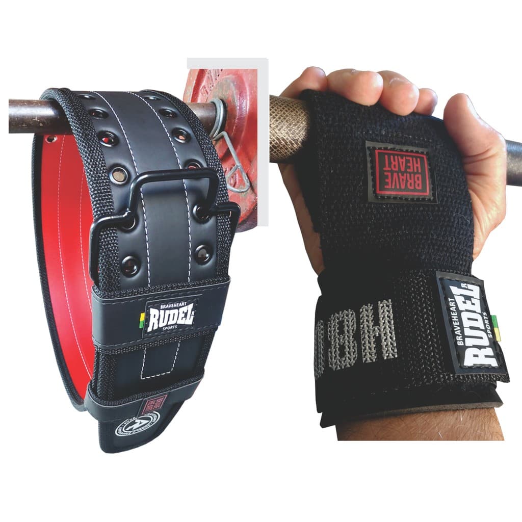 Cinturão Rudel Rdl2-151 Pride Red + Strap Rudel H-80