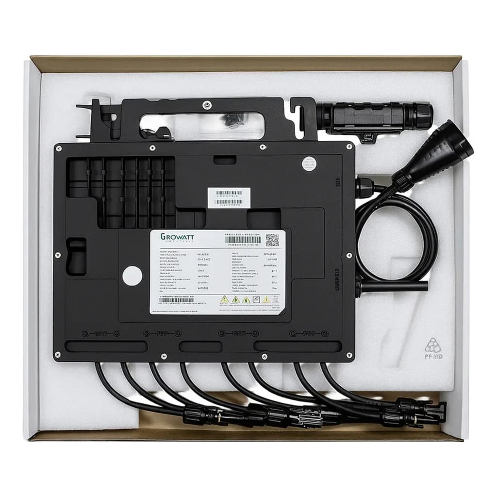 Microinversor Growatt 2,25kw X2 2250w 220v Wifi + Garantia