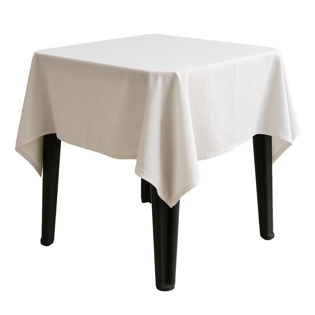 Kit 10 Toalhas de Mesa Oxford Liso Quadrada Buffet Festa Eventos Restaurantes