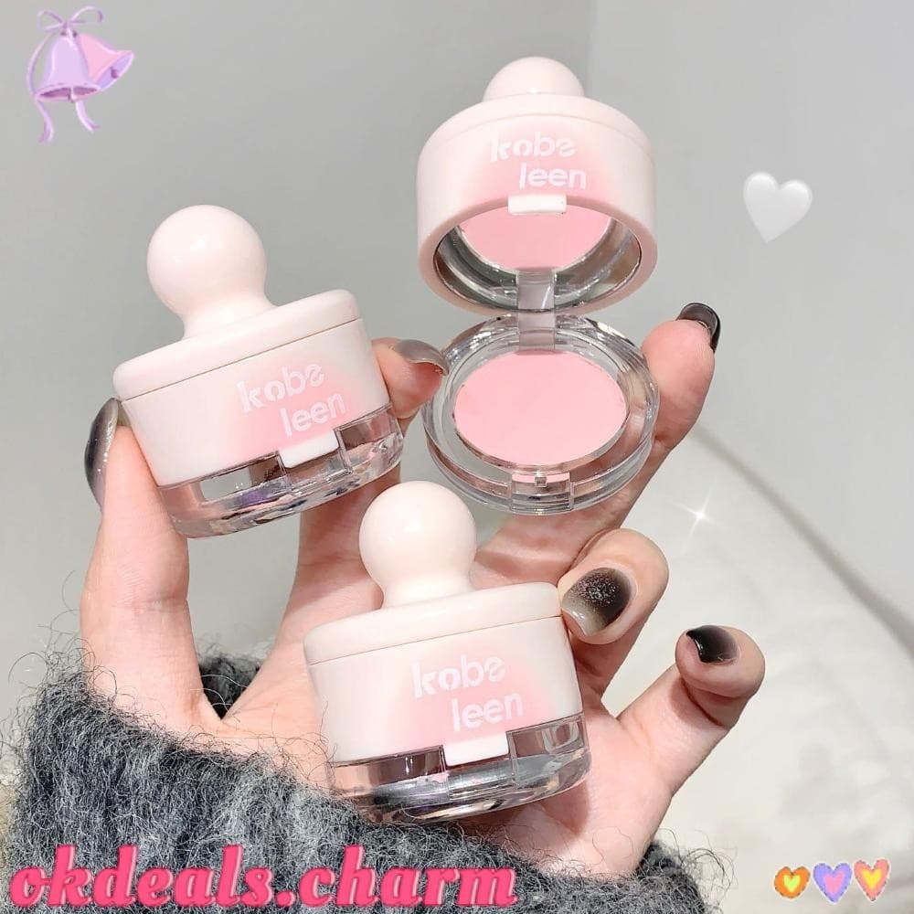 OKDEALS Blush Em Pó , Pure Desire Natural Fit Mud , Não Voador Com Controle De Óleo Cheek Rouge