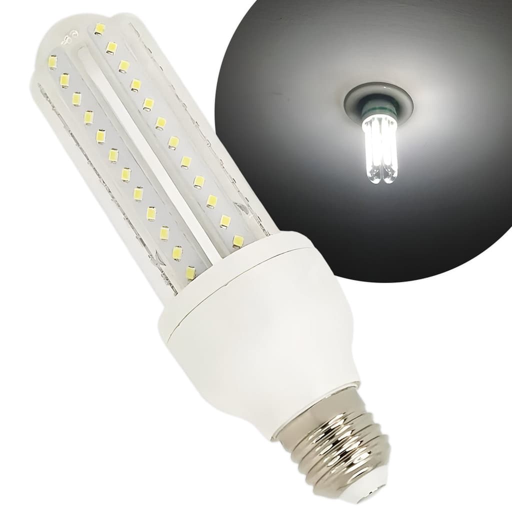 Lâmpada LED 9W Bivolt E27 com Luz Branco Neutro para Casa